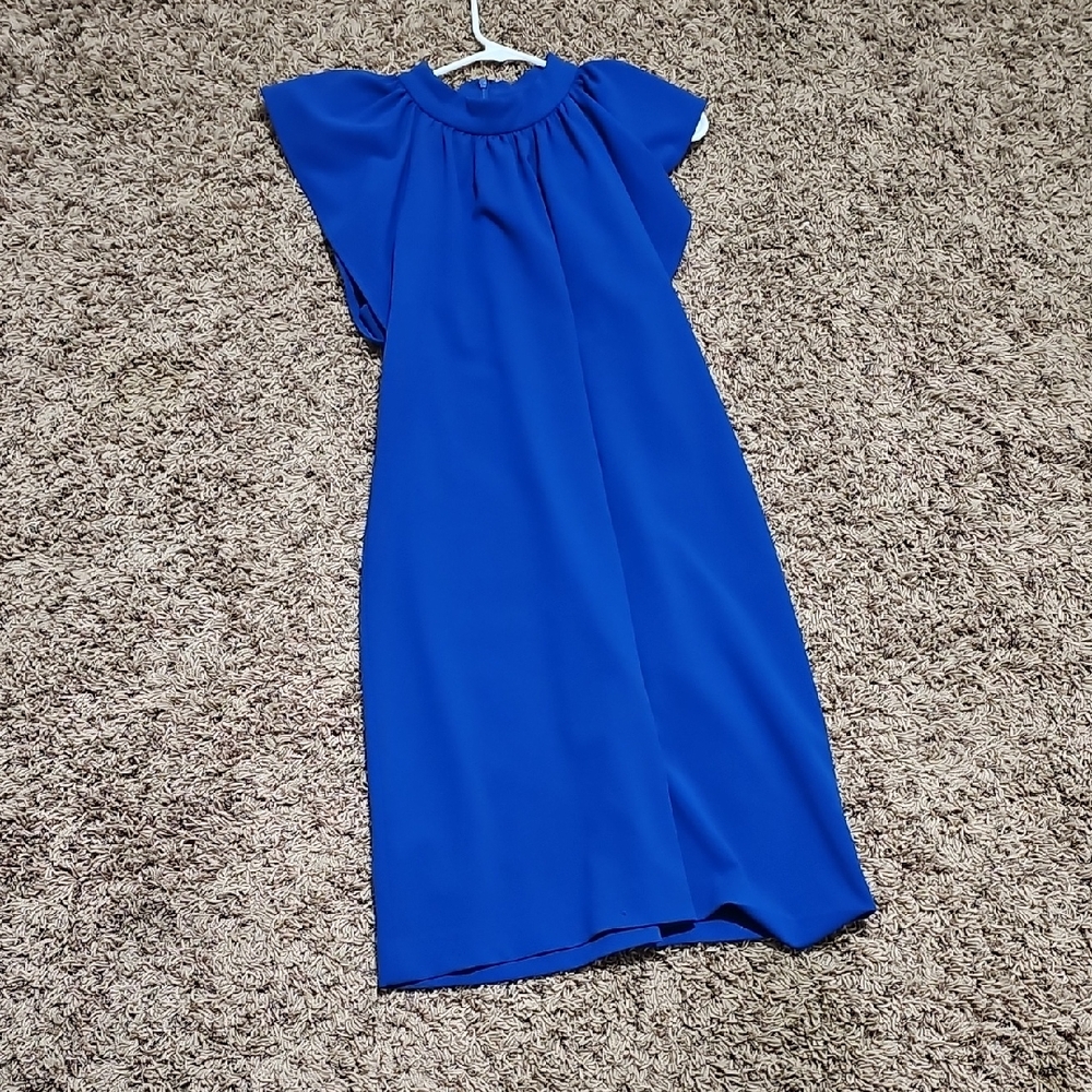 Calvin Klein Collection Vibrant Blue Dress